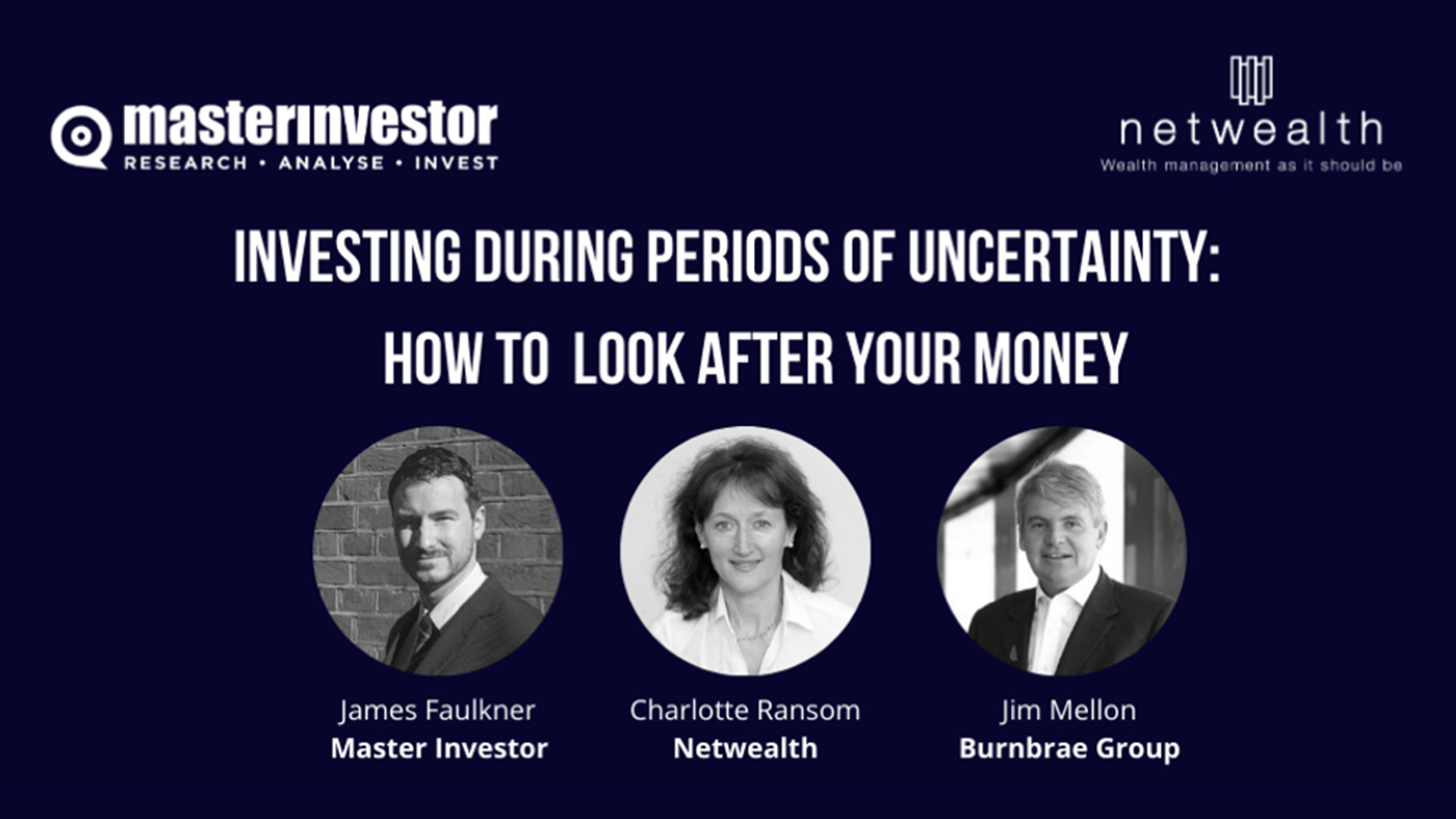Investing during periods of uncertainty
