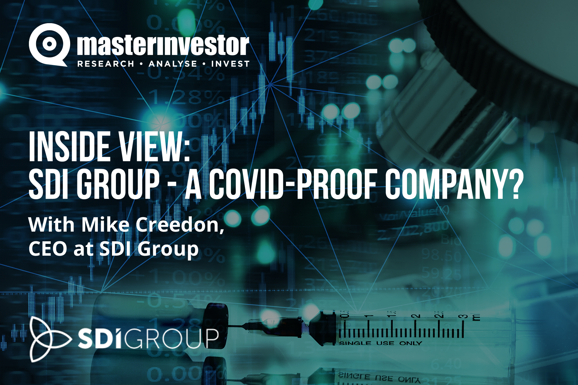 Inside View: SDI Group - A Covid-proof company?