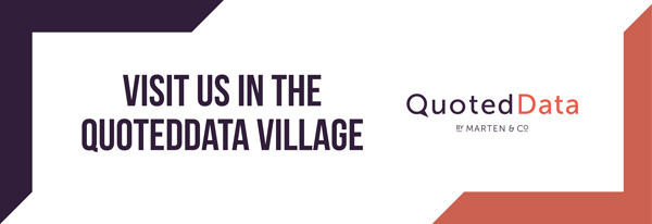 Visit us in the QuotedData village